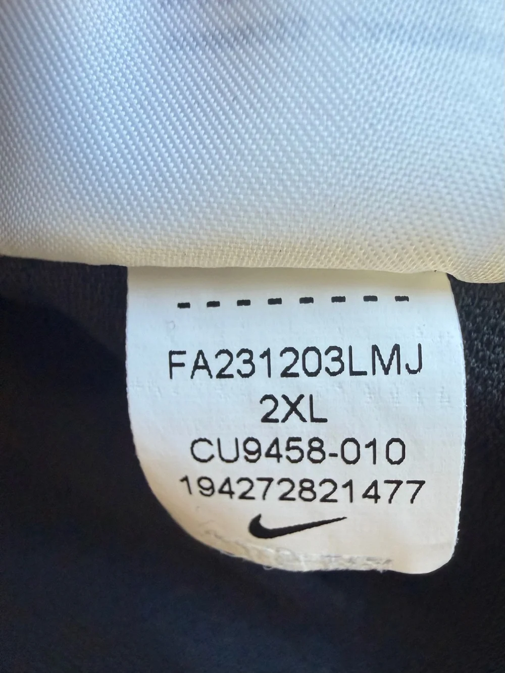 Nike Men's DePaul black Hooded Long-Sleeve Shirt Size 2XL